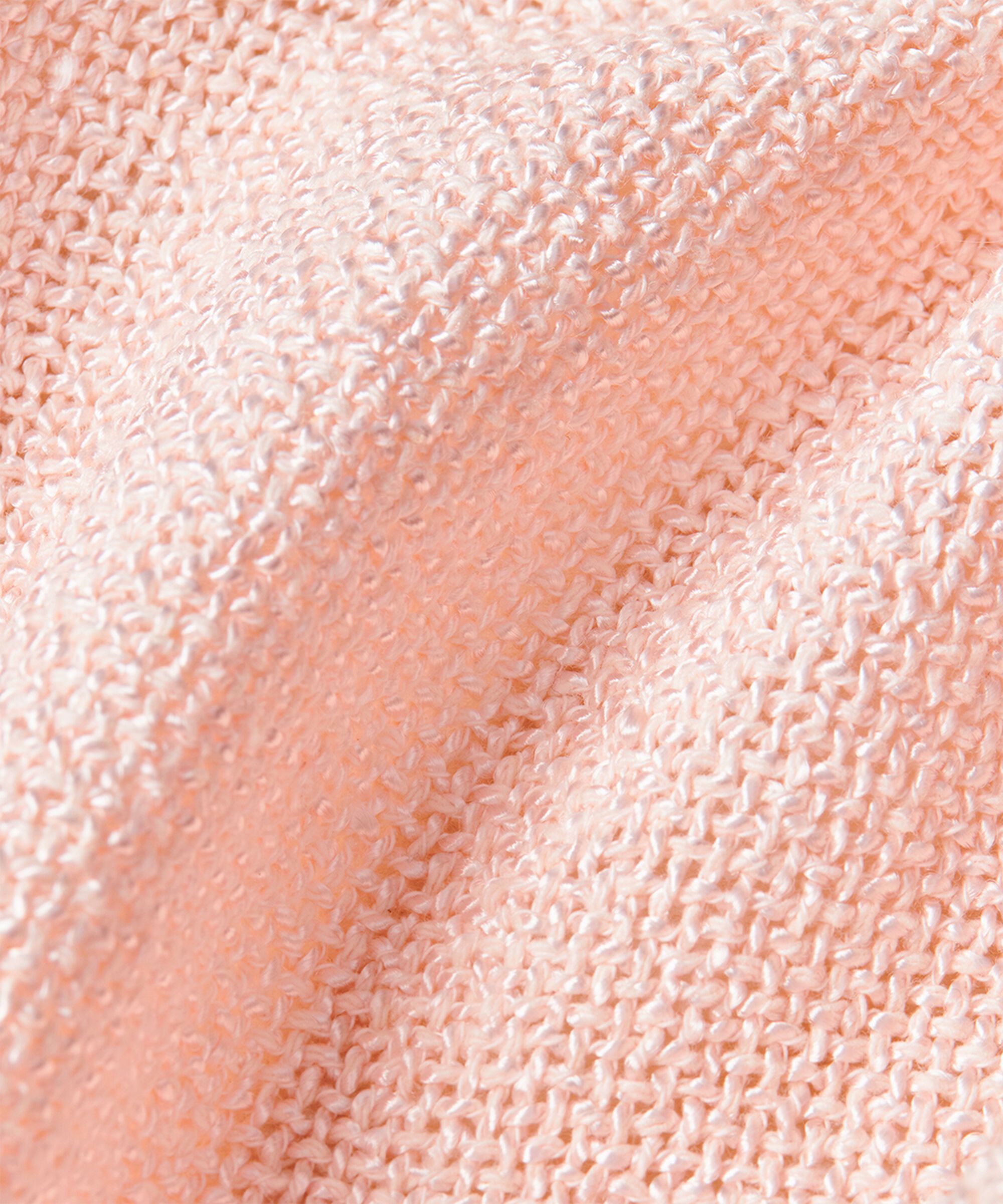 Veste Courte En Bouclé, Mauve Chalk