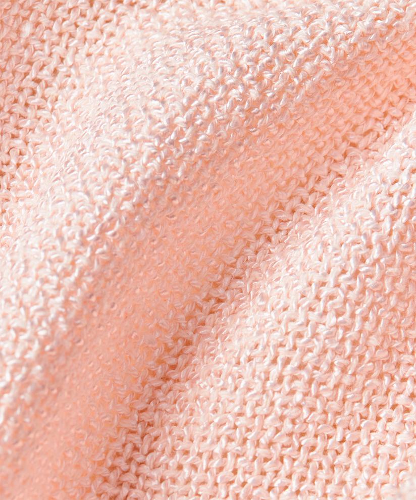 Veste Courte En Bouclé, Mauve Chalk