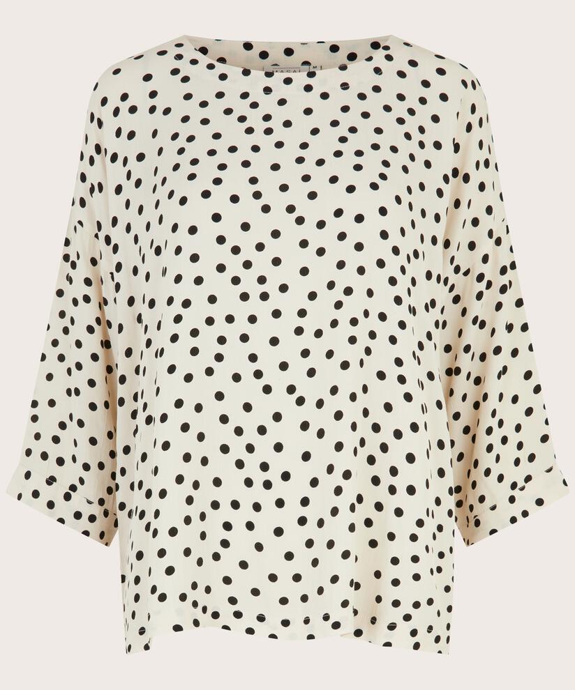 Becca Blouse, Whitecap