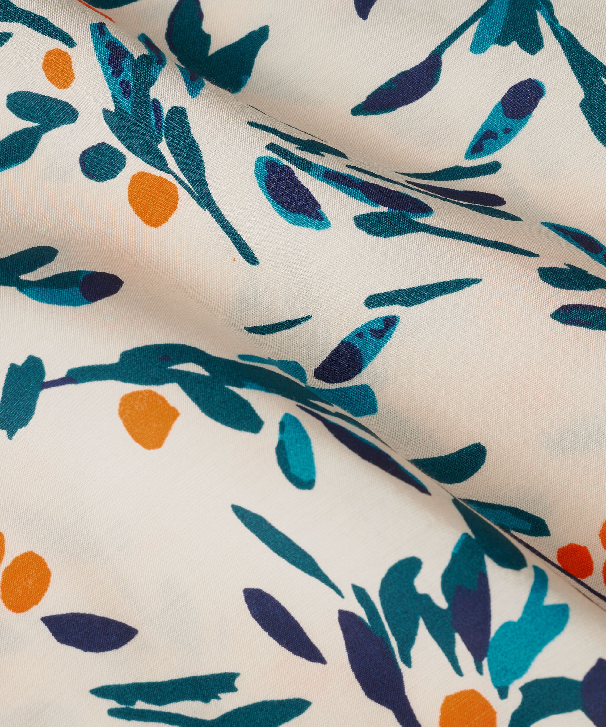 Blouse En Viscose À Manches 3/4, Russ Orange