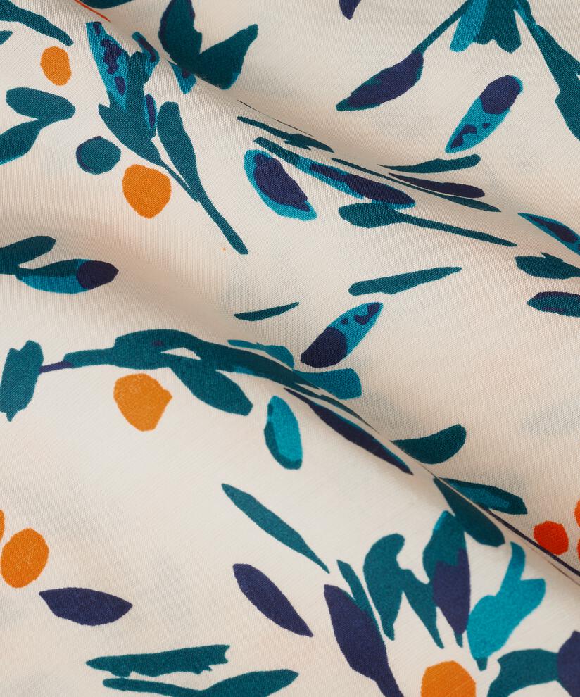 Blouse En Viscose À Manches 3/4, Russ Orange