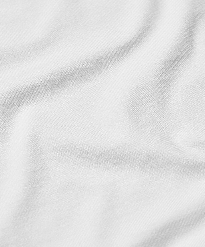 débardeur en jersey doux, White