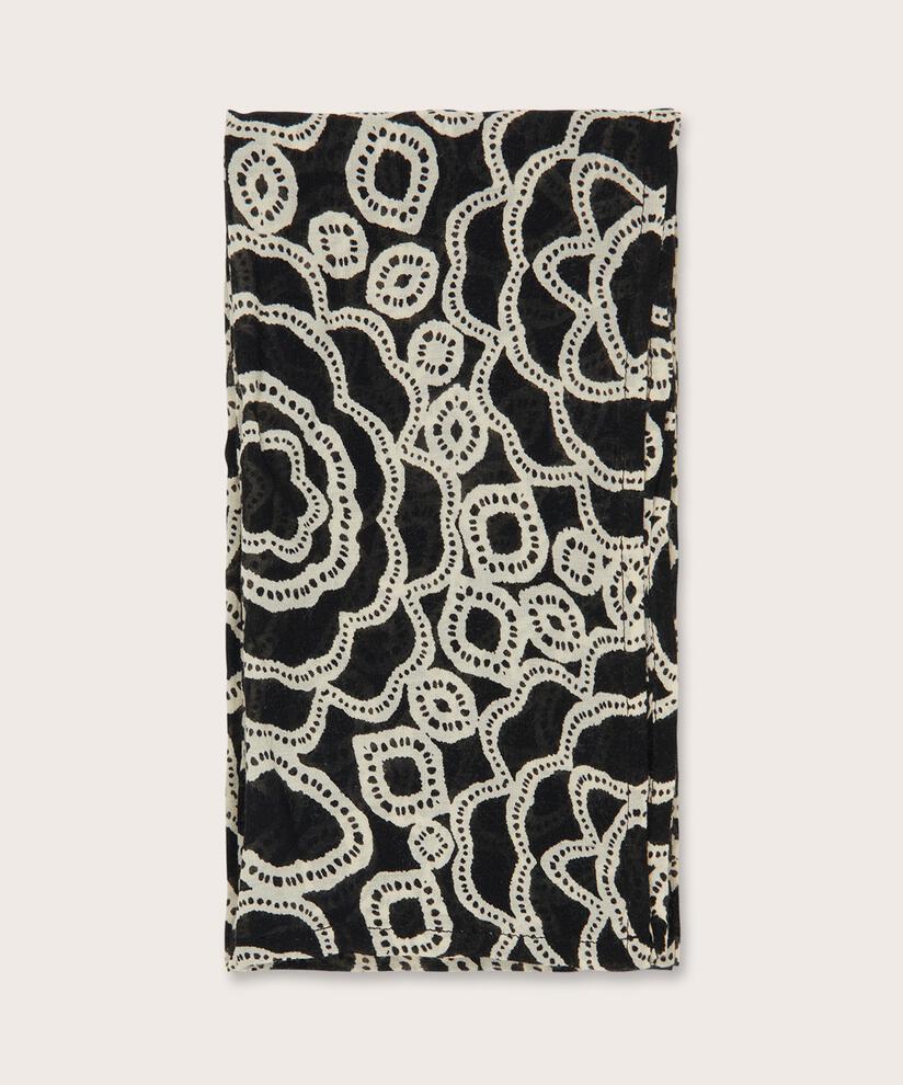 Foulard en viscose, Black