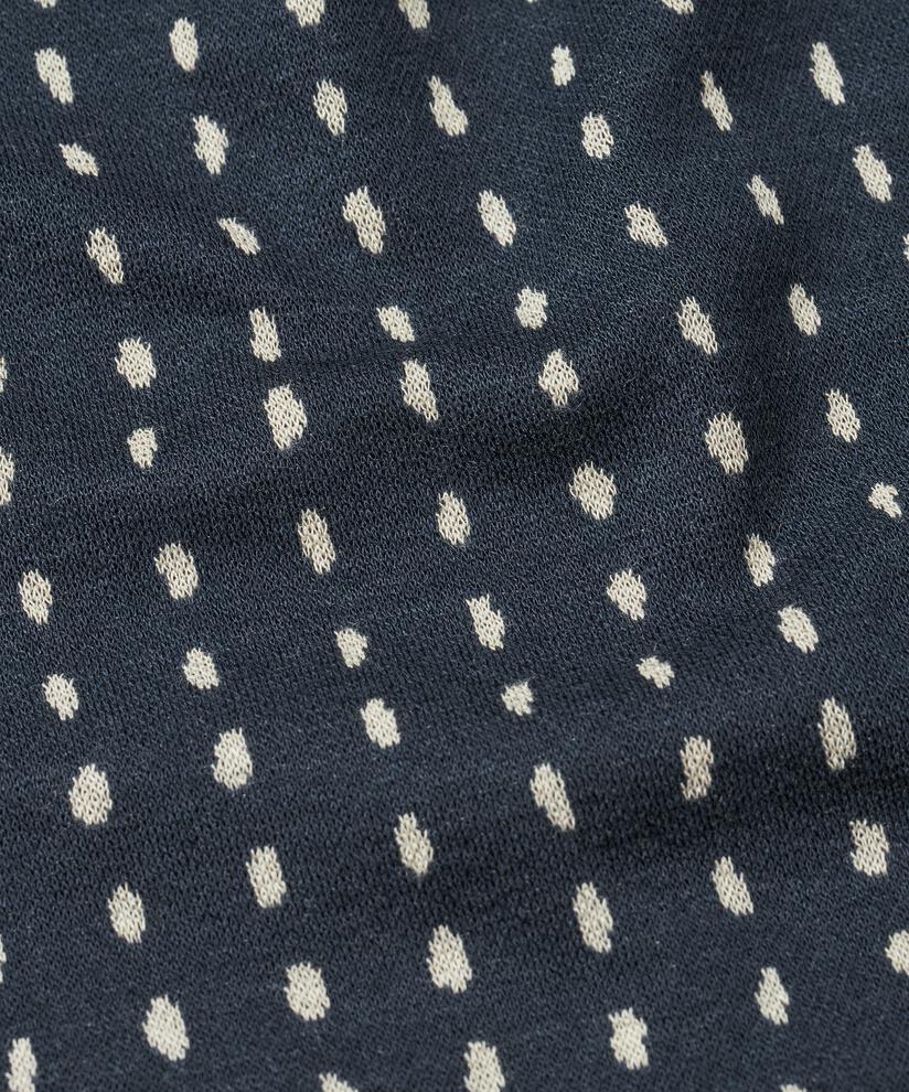 pantalon en jersey à pois avec taille élastique, Mood Indigo