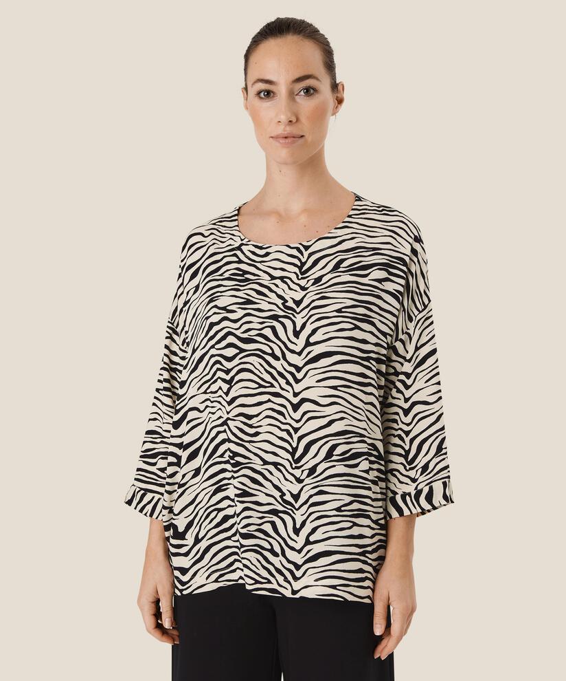Becca Blouse, Whitecap