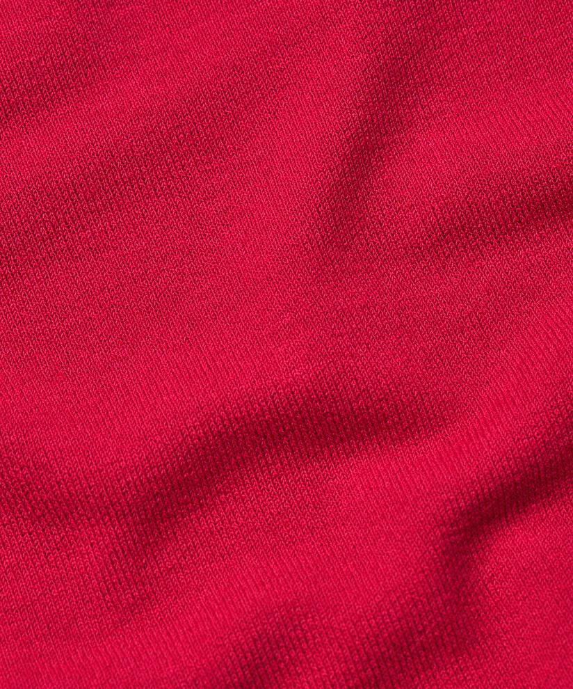 T-shirt En Jersey Col V, Persian Red