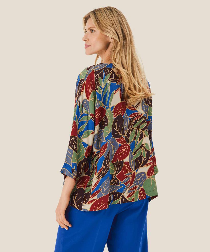 Blouse en viscose à manches 3/4, Surf the web