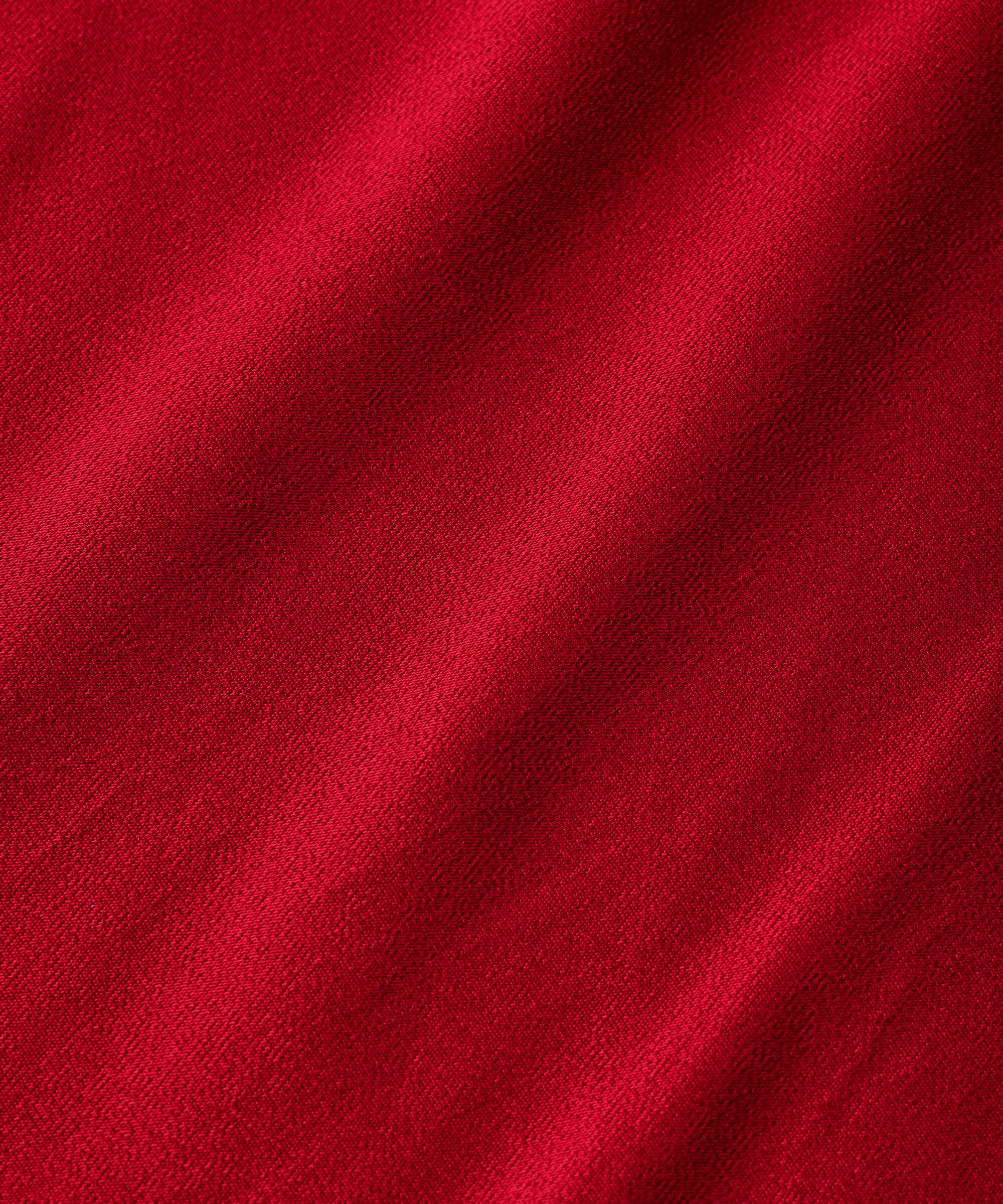 jupe en satin avec élastique étroit à la taille, Red Dahlia