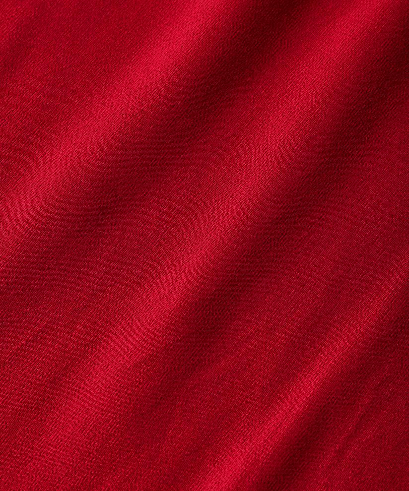 jupe en satin avec élastique étroit à la taille, Red Dahlia