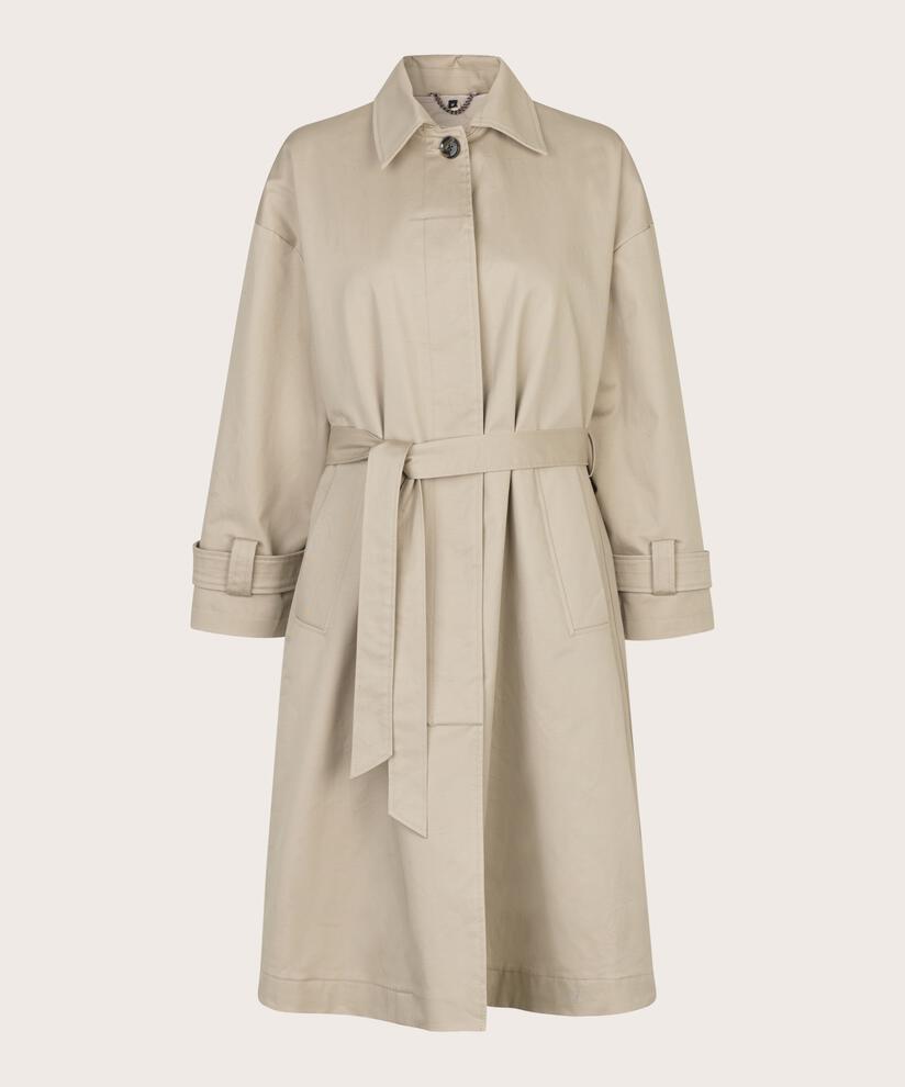 manteau avec ceinture et doublure amovible, Pure Cashmere