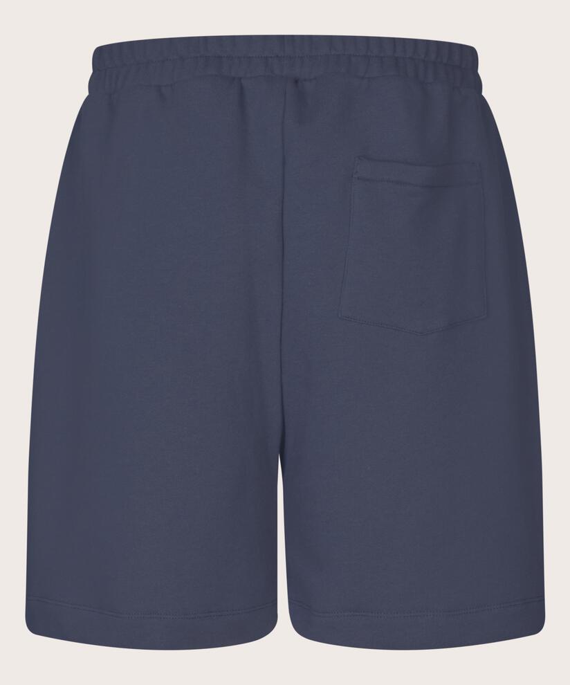 Short en qualité sweat-shirt avec taille élastique, Mood Indigo