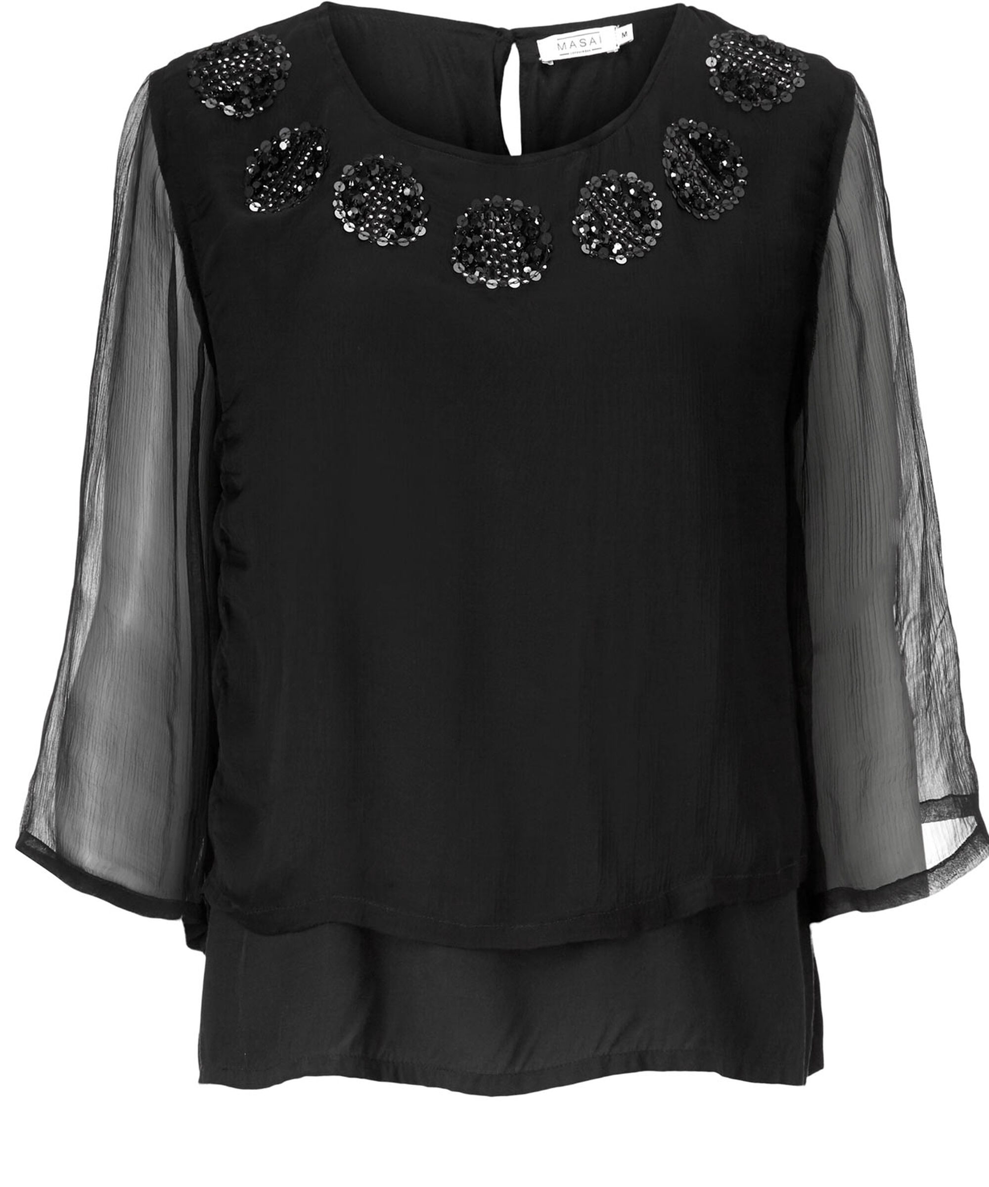 BRYNHILD TOP, Black