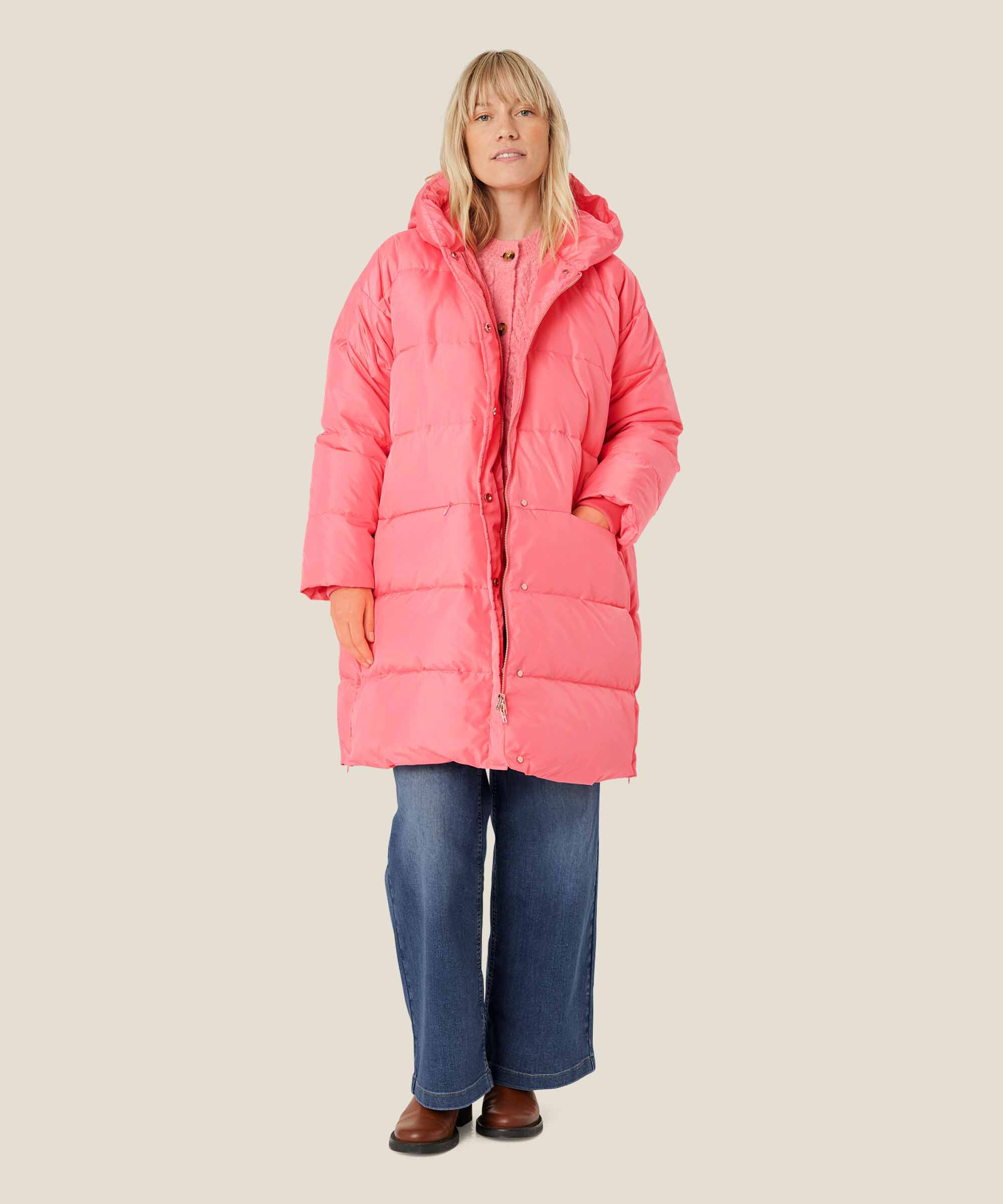 Manteau En Duvet Avec Capuche, Confetti