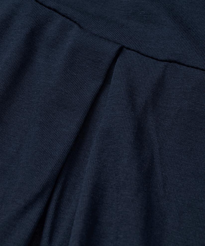 robe tulipe en jersey , Navy