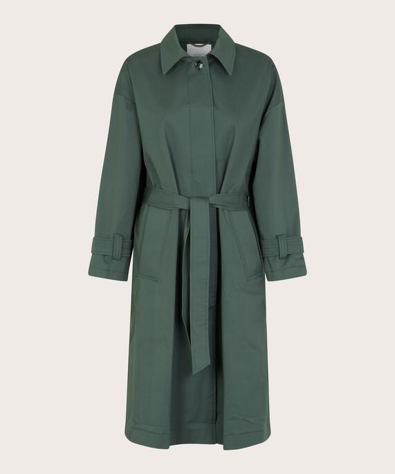 manteau avec boutons et ceinture, Balsam Green