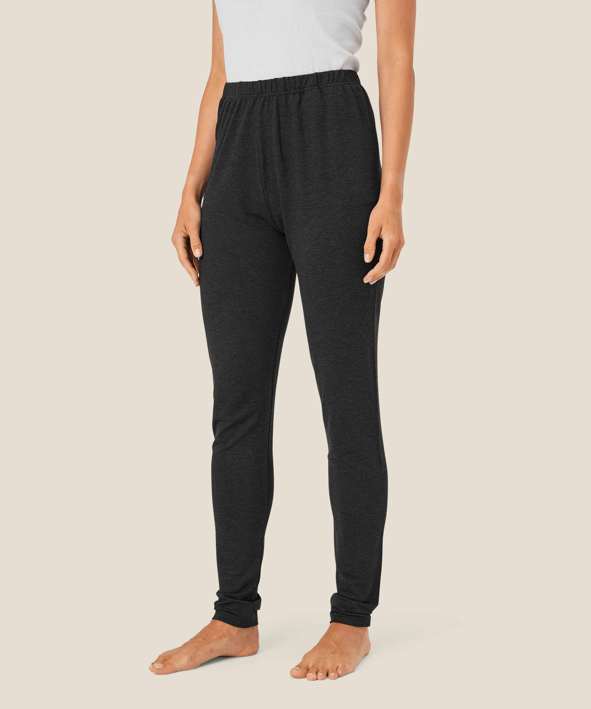 legging en qualité jersey extra doux, D. Grey mel.