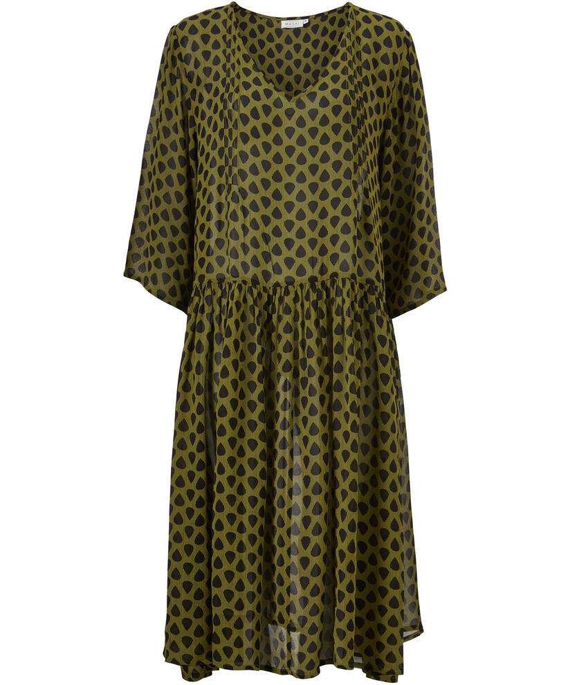 NEOMA DRESS, Lizard