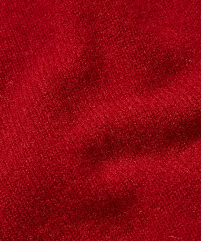 cardigan en laine à manches courtes, Red Dahlia