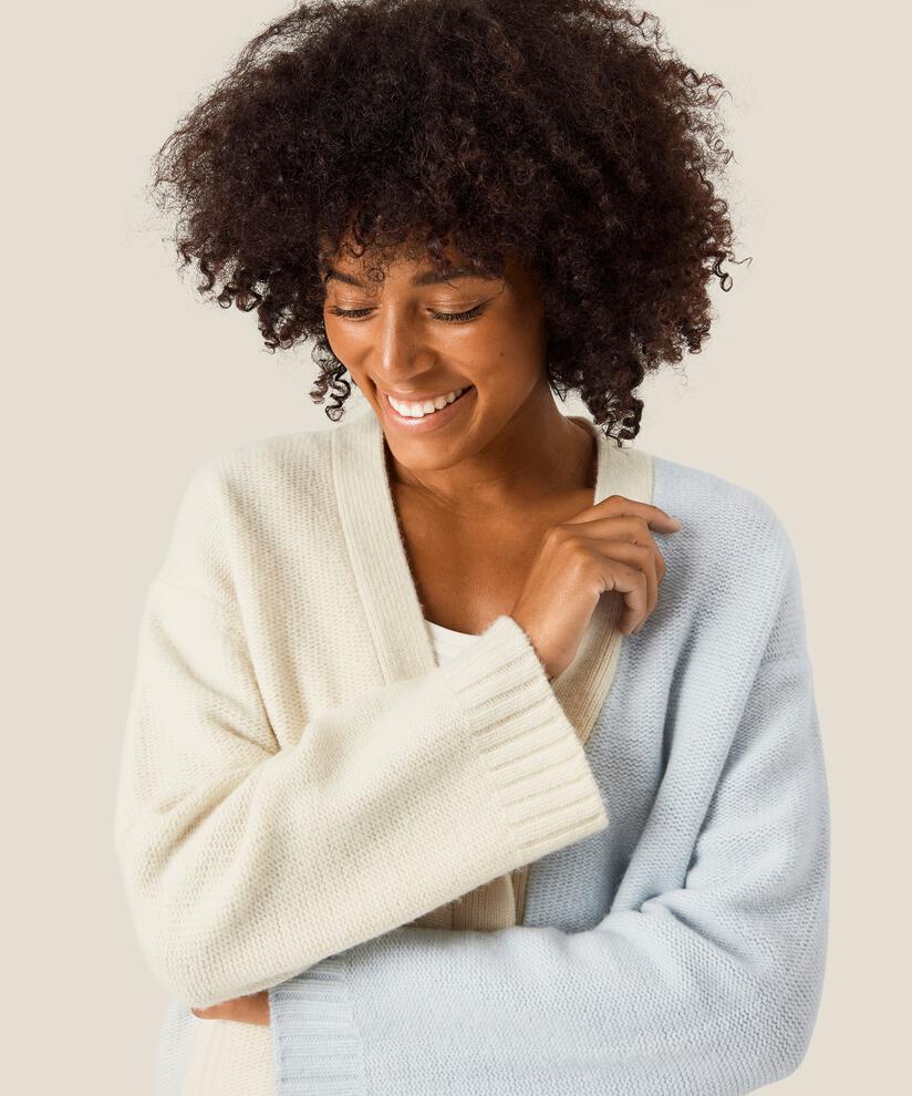 Lis Cardigan, Heather/Crm