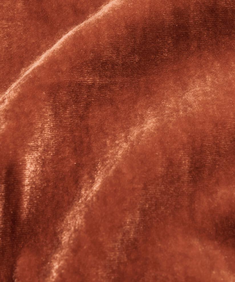 blouse en velours avec nœud, Picante