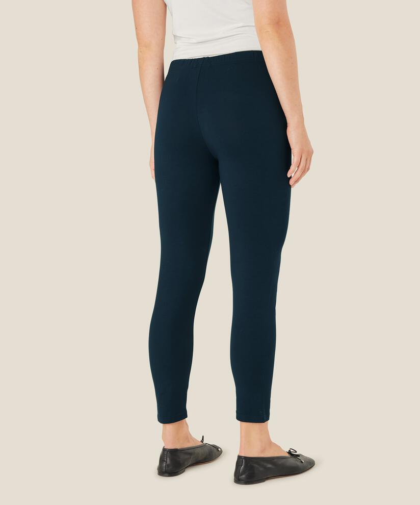 Legging En Jersey Doux, Navy