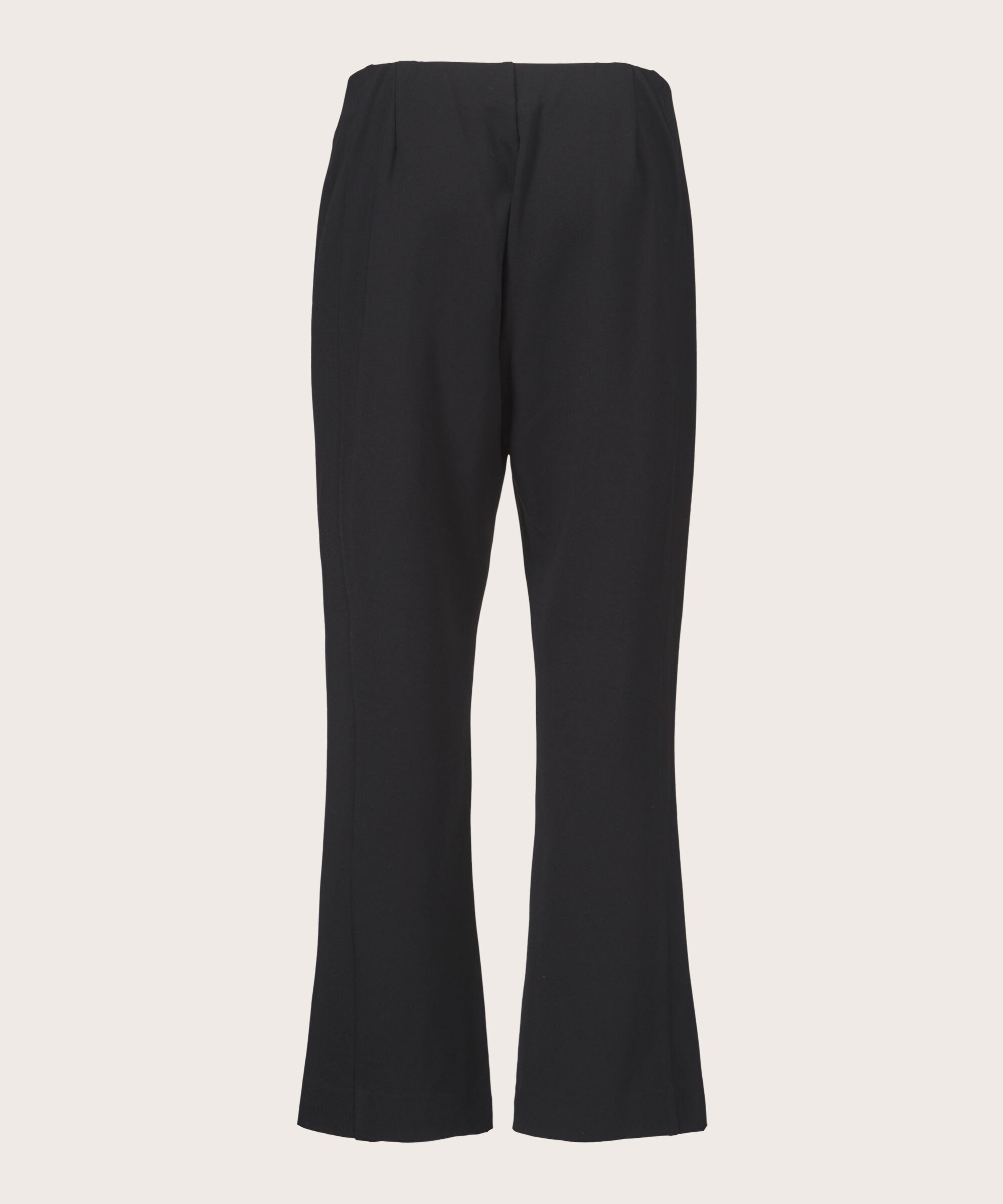 Pantalon Court En Jersey Épais, Black