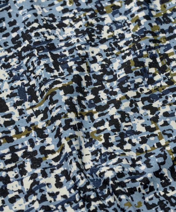 Tunique En Jersey Imprimé À Manches Longues, Proven Blue