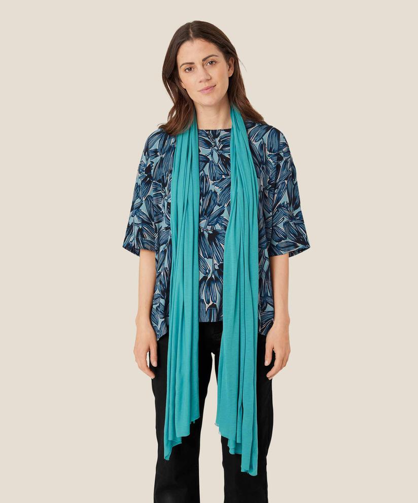 écharpe en modal, Teal