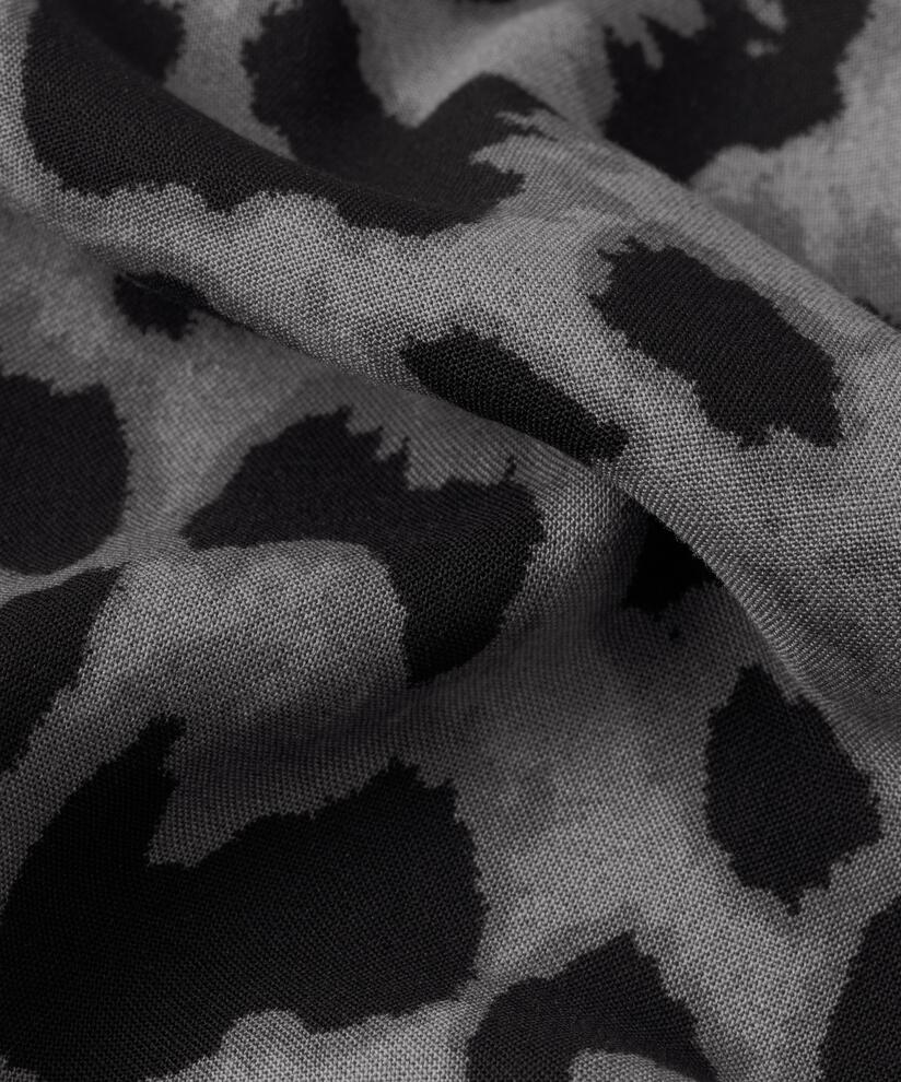 Blouse En Viscose À Manches 3/4, Steel Grey