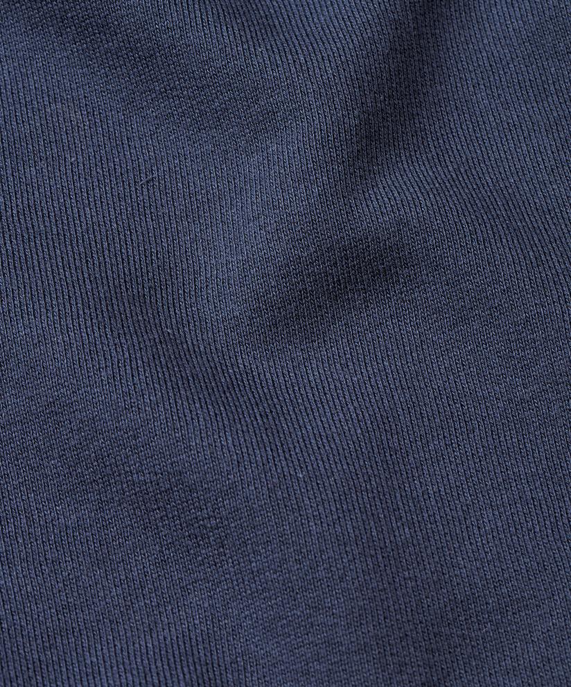 pantalon en jersey à plis cousus et taille élastiquée, Mood Indigo