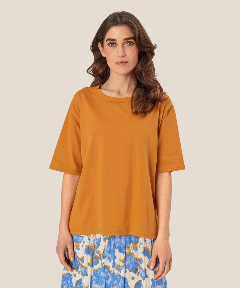 T-shirt À Col Rond, Inca Gold