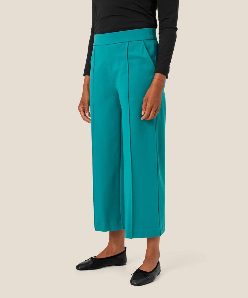 Pantalon En Jersey Épais Avec Poches, Teal