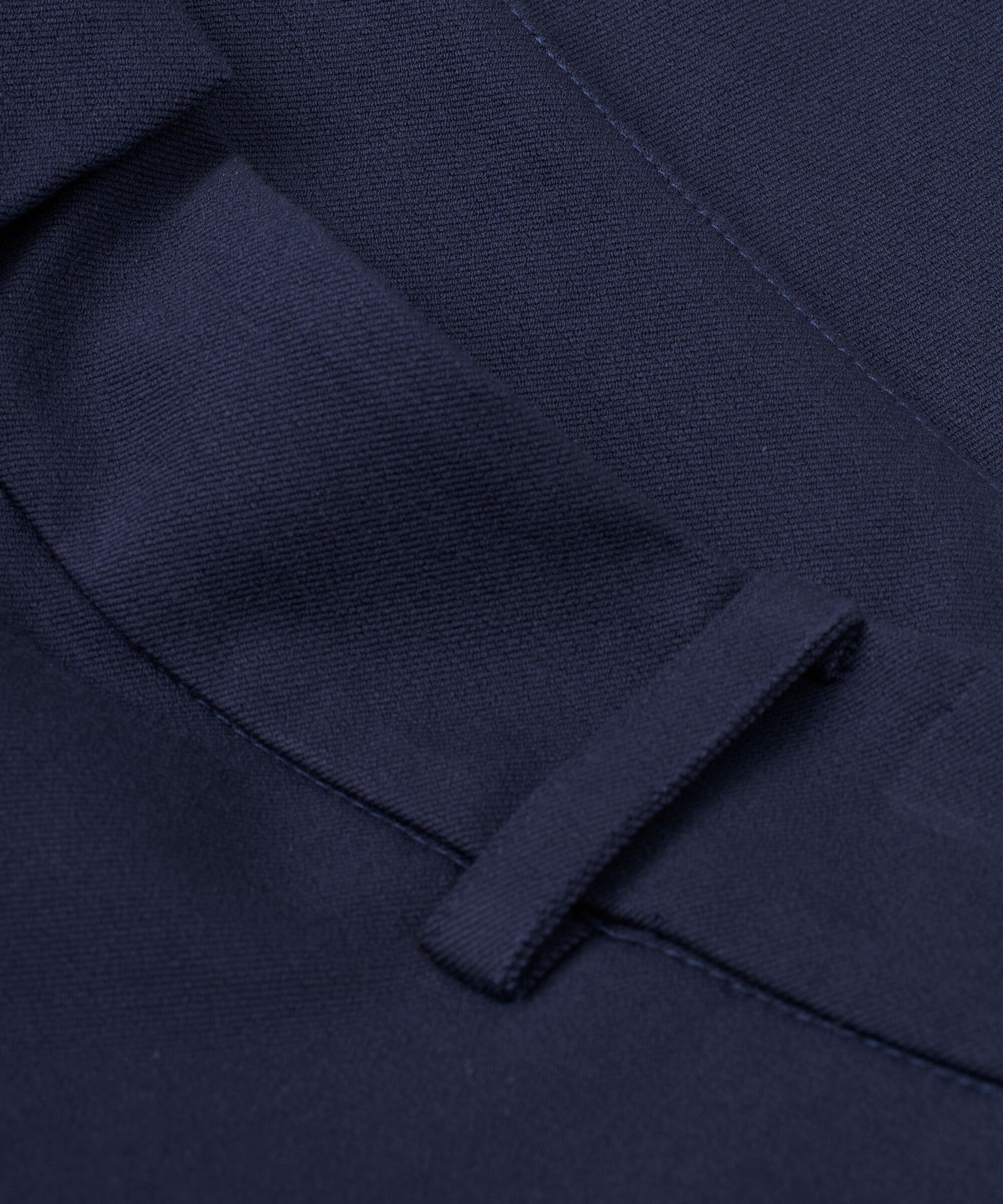 pantalon en coton épais avec poches fendues, Navy