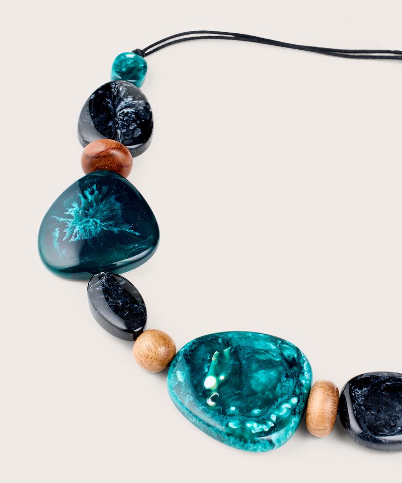 collier à longueur réglable, Teal