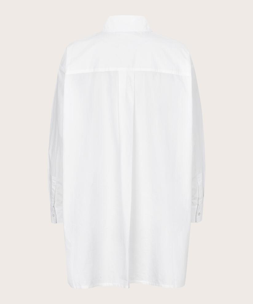 Chemise Boutonnée En Coton, White